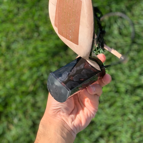 SOLD  | Valentino Patent Butterfly Sandal - Picture 4 of 8